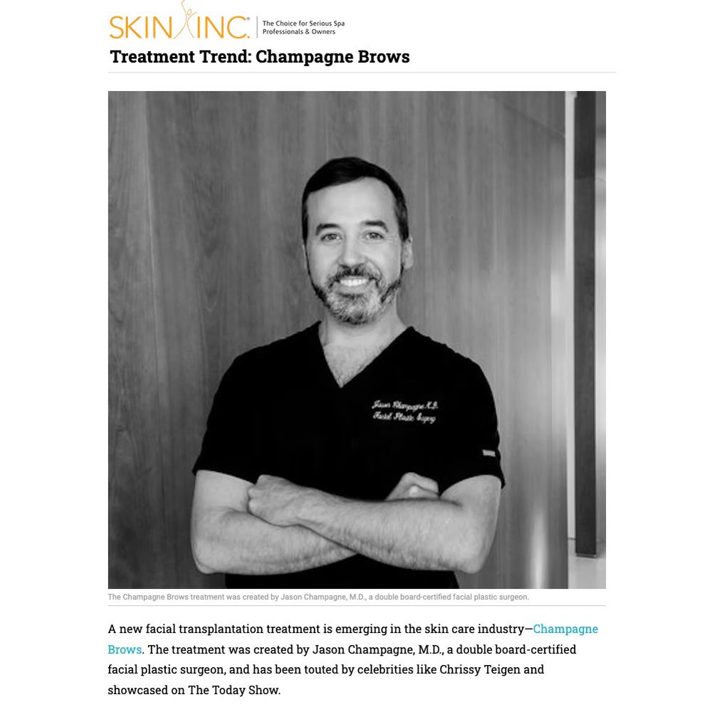 Skin Inc Dr. Jason Champagne