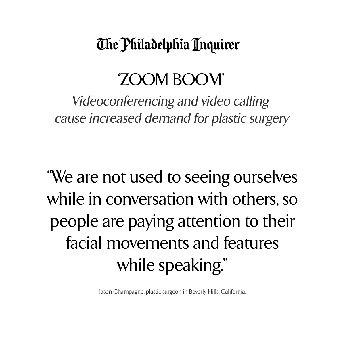 Zoom Boom Dr. Champagne