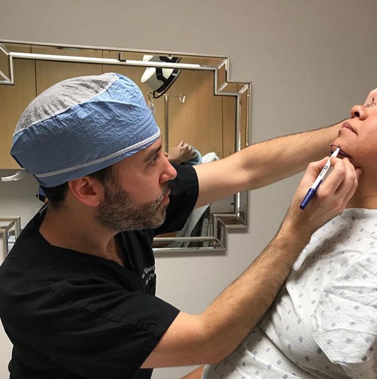 Dr. Jason Champagne Performs a Combined Custom Chin Implantation and Rhinoplasty 1 Dr Jason Champagne Custom Chin Implant and Rhinoplasty