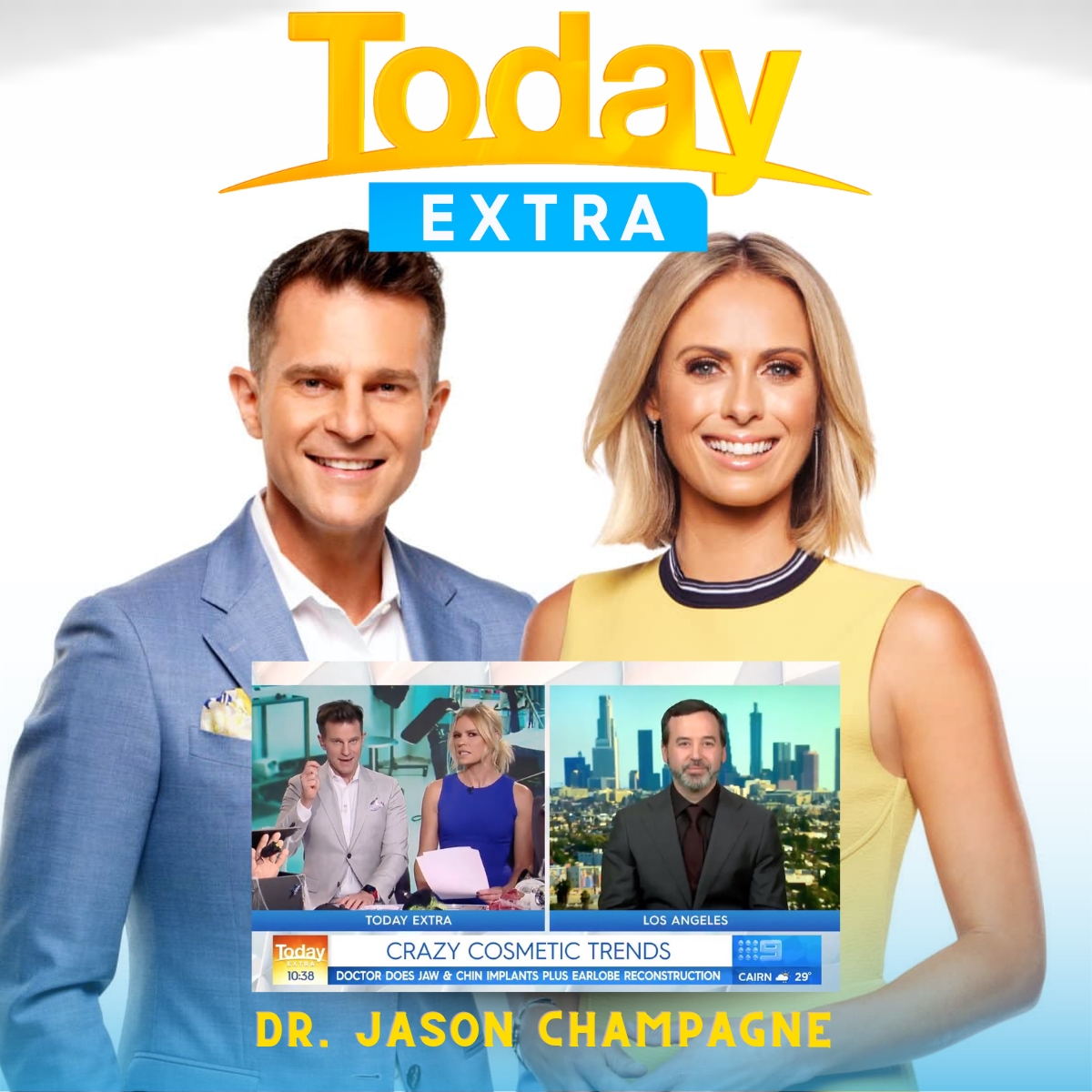 Dr. Champagne on TODAY EXTRA